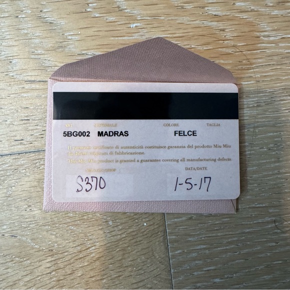 Miu Miu Leather Tote - Picture 7 of 8